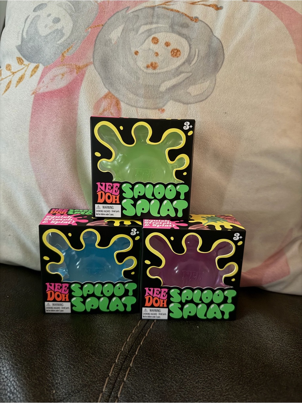 Sploot Splat Kids Toy - Green, Blue, Purple